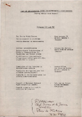List of International Youth non-governmental organizations