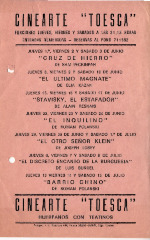 Cinearte "Toesca