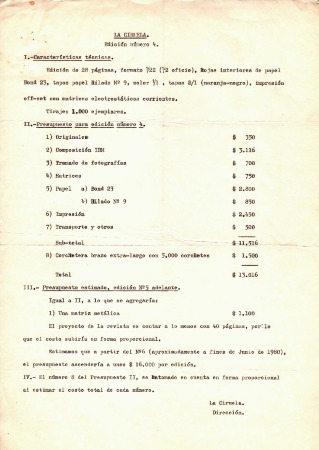 La Ciruela. Edición número 4. 