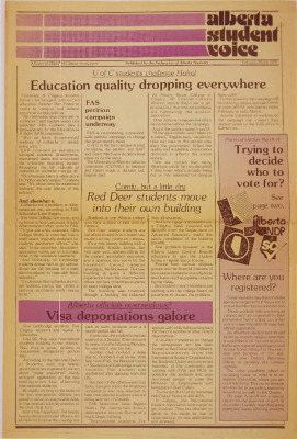 Alberta Student Voice Vol 3. No. 3 