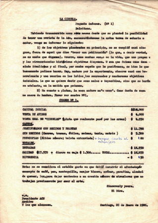 La Ciruela. Pequeño Informe. 
