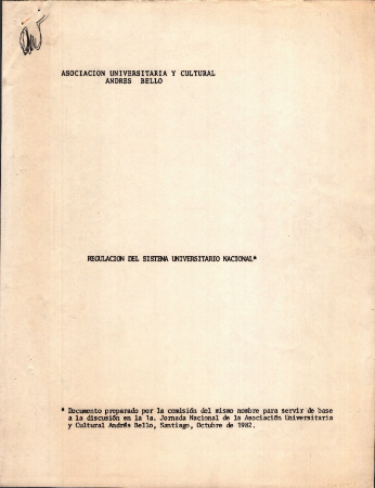 Regulación del sistema universitario nacional