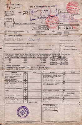 Giro y comprobante de pago