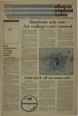 Alberta Student Voice Vol 3. No. 2 