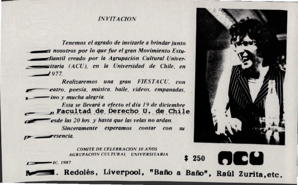Invitación FIESTACU