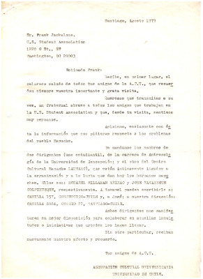 A Frank Jackalone, U.S Student Association 