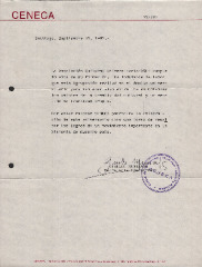 Carta CENECA