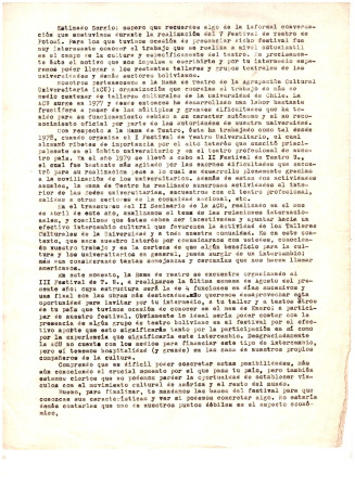 Carta a Sergio Medinaceli 