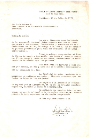 Sr. Luis Arenas, Jefe Servicio de Extensión Universitaria