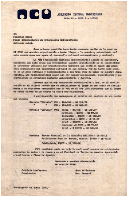 Sr. Federico Rolla, Fondo Internacional de Intercambio Universitario