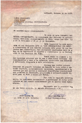 Señor Presidente Jorge Rozas, Agrupación Cultural Universitaria