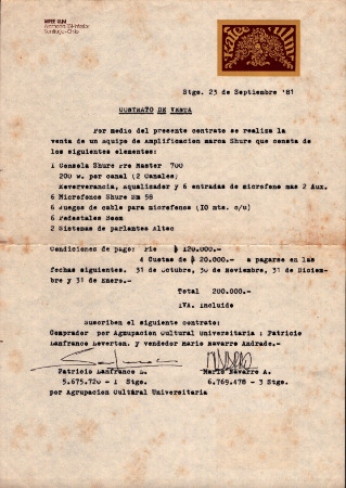Contrato de venta