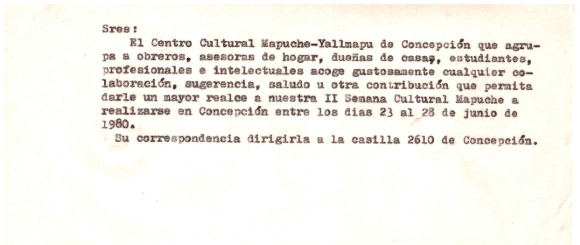 Segunda semana cultural mapuche