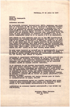 Señores Banco de Concepción