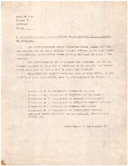 A los organizadores y participantes en el Festival de la Canción en Santiago