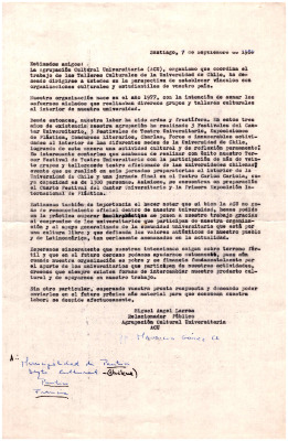 Carta a Municipalidad de Pantin, Francia