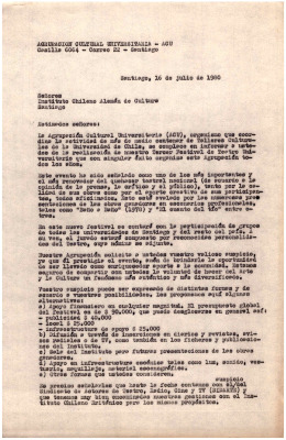 Al Instituto Chileno Alemán de Cultura