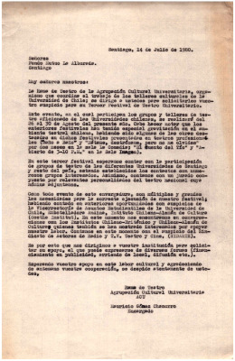 Carta a Fondo Mutuo La Alborada 