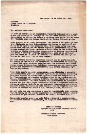 Carta a Fondo Mutuo La Alborada 
