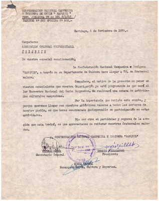 Invitación al 3er Encuentro Nacional del Canto Campesino