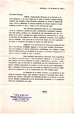 Carta en repudio allanamiento a Mariana Donoso