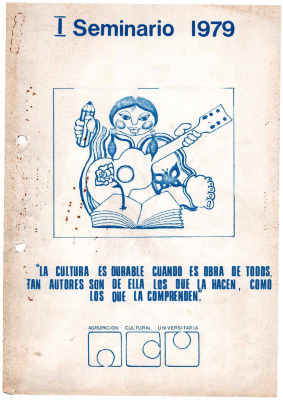 Primer Seminario 1979 - Agrupación Cultural Universitaria