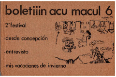 Boletín ACU Macul N°6