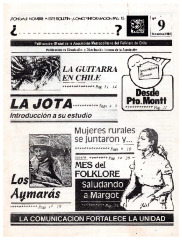 Pongale nombre a este boletín N° 9