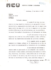 Carta a Diario La Época 