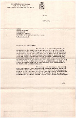 Carta a Carlos Villena, pdte. Centro de Alumnos Ciencias Médicas Norte