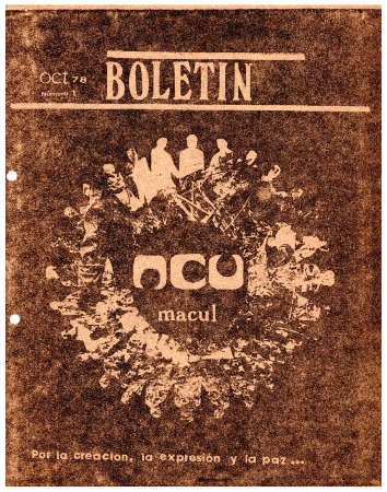 Boletín ACU Macul N°1