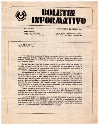 Boletín Informativo N°3
