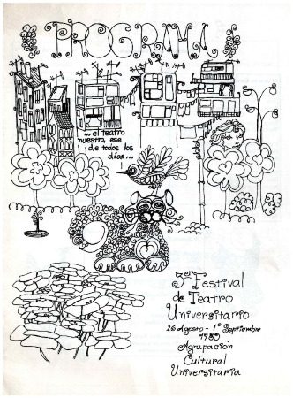 Programa 3er Festival de Teatro Universitario