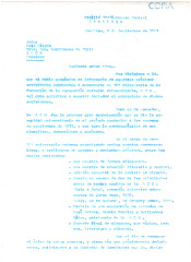 Carta a Pdte. Sociedad de Escritores de Chile