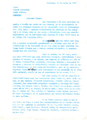 Carta a Radio Chilena