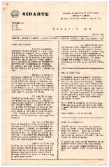 Boletín SIDARTE N° 9 