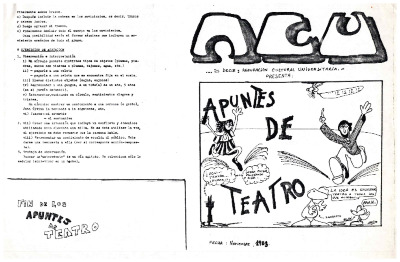 Apuntes de teatro