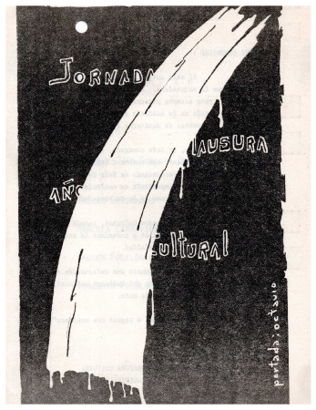 Jornada de clausura 1 año cultural