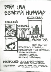 Para una economía humana. Escuela verano economía