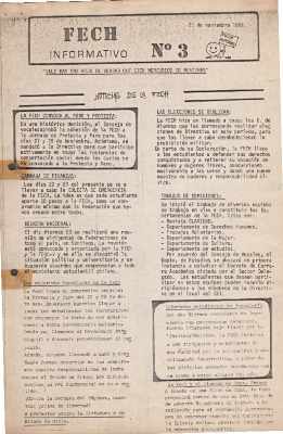 FECH Informativo N°3
