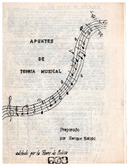 Apuntes de teoría musical 