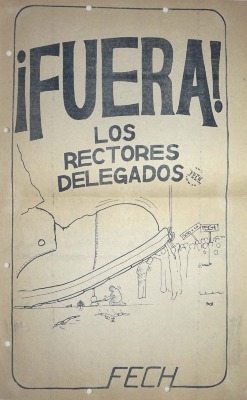 Fuera los rectores delegados